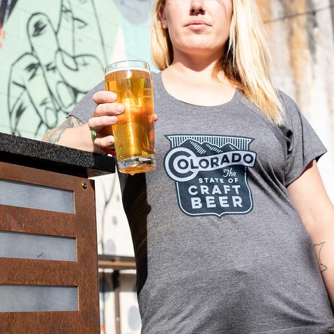 Ladies State Of Craft Beer T-shirt